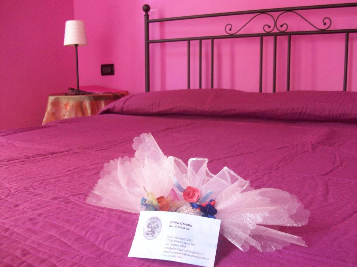 Ghiro Ghiotto Bed & Breakfast Pietra Ligure Exterior photo